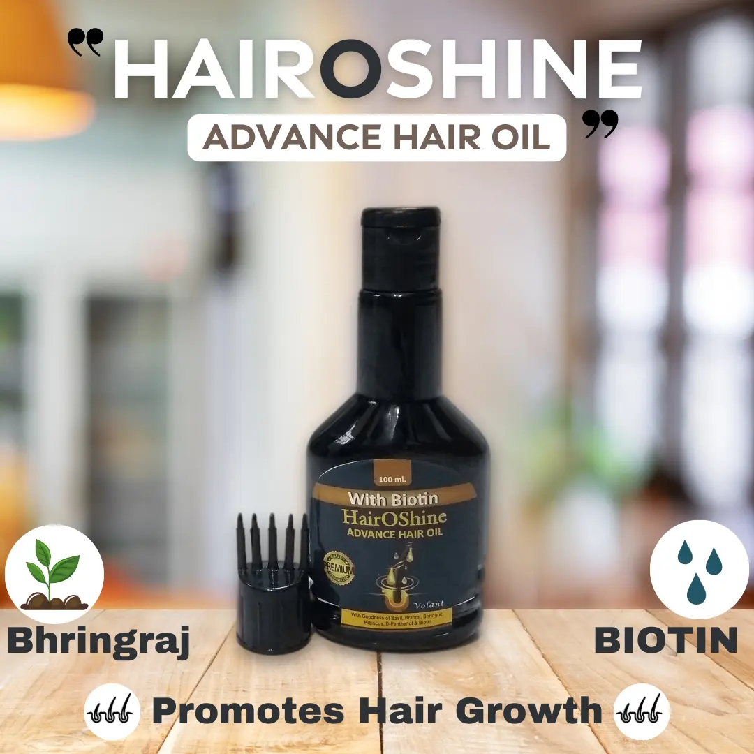 HairOShine Advance Biotin Hair Oil — Pack of 2 for Hair Growth India